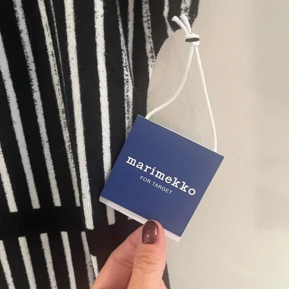 NWT Marimekko Black and White Striped Dress by Marimekko for Target - Picture 2 of 4